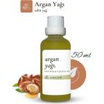 sabunal Argan Yağı 50 ml - Saç ve Cilt Bakımı İçin Bitkisel Bakım Yağı