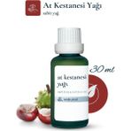 Sabunal At Kestanesi Yağı 30 ml - Doğal Masaj ve Cilt Bakım Yağı