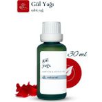 sabunal Gül Yağı 30 ml Canlılık Kaynağı Doğal Yüksek Kalite Aromaterapi Gül Kokusu