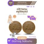 Sabunal Gümüş Sabunu 2 Adet - Cilt Tonu Dengeleyici ve Sivilcelere Karşı Doğal Sabun