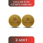 Sabunal Gümüş Sabunu 2 Adet - Saçlar İçin, Hacim, Güç ve Dökülmelere Karşı