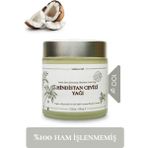 Sabunal Hindistan Cevizi Yağı - Soğuk Sıkım Ham Işlenmemiş Raw Virgin Coconut Oil 100 gr