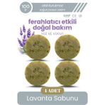 Sabunal Lavanta Sabunu 4 Adet - Ferahlatıcı Etkili Doğal Bakım Sabunu