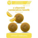 Sabunal Limon Sabunu 3 Adet - C Vitaminli Sebum Dengeleyici Cilt Sabunu