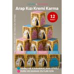 Sabuncu Hacı Arap Kızı Kremi Seti 12 Adet – 6 Pembe & 6 Mavi Karışık Paket