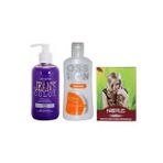Saç Boyası Leylak 250ml Ve Boya Temizleyici Ve Saç Açıcı
