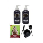 Saç Boyası Lilamor 250ml 2 Adet Saç Açıcı Ve Fluweel Saç Boya Kabı Seti