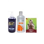 Saç Boyası Mavi 250ml Ve Boya Temizleyici Ve Saç Açıcı