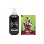 Saç Boyası Mor 250ml Ve Hairplus Saç Açıcı