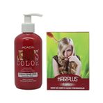 Saç Boyası Pamuk Şekeri Pembe 250ml ve HairPlus Saç Açıcı