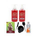 Saç Boyası Somon 250 Ml 2adet Saç Açıcı Boya Temizleyici Ve Fluweel Boya Seti 869900100949697