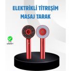 Saç Büyüme Destekleyici Elektrikli Masaj Tarak LED ve Titreşimli - KR0025-5MYRR9