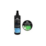 Saç Deniz Tuzu Spreyi - Sea Salt Spray & Wax Saç Şekillendirici Mat Wax Sea Salt Paste - 2'li Set