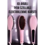 Saç Düzleştirici Tarak Isı Ayarlı Yıpranma Önleyici Düzleştirici Fön Tarak Mir21833878