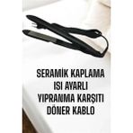 Saç Düzleştirici ve Keratin Bakımı Seramik Kaplama Seti - Açık Bej - Seçenek 1