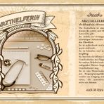 Sac levha 30 x 20 cm Meslekler: Doktor yardımcısı, hayat sevinci, Allrounderin - DekoNo7