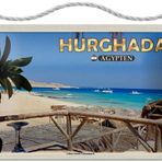 Sac levha kordonlu 18 x 12 cm Hurghada Mısır Giftun Milli Parkı - Blechemma