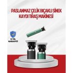 Saç Sakal Ense Paslanmaz Çelik T-Bıçak Vücut Tıraş Makinesi Midastech - Renkli
