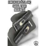 Saç Sakal Tüy Kısaltma Makinesi Lazer Epilasyon Öncesi Ense Kesme Makine P122412s3964