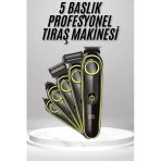 Saç Sakal Vücut Tıraş Makinesi 5İn1 Kablosuz Burun Kulak Tıraş Makinesi Mir15583334