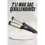 Saç Şekillendirici Wag Maşa Su Dalga Maşası Tüm Saç Tiplerine Uygun Mir40619686
