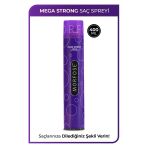 Saç Spreyi 400Ml Mega Strong Mor