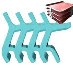 Sac Tava İstifleme Klipleri,Fırın Kağıdı İstifleme Klipleri,4x Kurabiye Tepsisi İstifleyici - Yeniden Kullanılabilir Dengeleyici Braket Fırın Tavası Bölücüler Eğlenceli Buluşma Yiyecek Teşhirini Topla