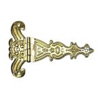 Saç Tek Kuyruklu Menteşe - 69X102 Mm, Büyük, Sarı, 100 Adet