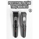 Saç ve Sakal Tüy Kısaltıcı Lazer Epilasyon Öncesi Makine, 4 Taraklı, Uniseks - Seçenek 1