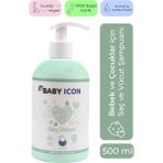 Saç Ve Vücut Bebek Şampuanı - 500 ml Doğal, Vegan Sülfat Ve Parfüm Içermez