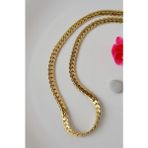 Sacce Scarves & Accessories Gold Renkli Kalın Çelik Zincir Kolye 45 cm - Çok Renkli - Tek Ebat
