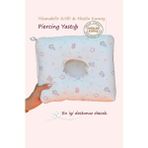 Sacce Scarves & Accessories Piercing Yastığı – Yıkanabilir Kılıflı Çiçekli Müslin – Kulak Delme Sonrası Özel Uyku Yastığı - Çok Renkli - 28 x 30 cm