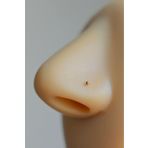 Sacce Scarves&Accessories 1.5 mm Çelik Top Hızma Burun Gold Piercing