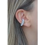 Sacce Scarves&Accessories İncili Sıkıştırma Kıkırdak Earcuff Küpe