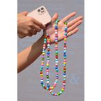 Sacce Scarves&Accessories Renkli Uzun Telefon Askısı Serenay Charmı
