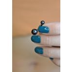Sacce Scarves&Accessories Top Çelik Göbek Siyah Renk Piercing