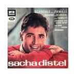 Sacha Distel - Scandale Dans La Famille (Erkut Taçkın- Beyaz Ev) - Orijinal Dönem Baskı 45'lik Plak