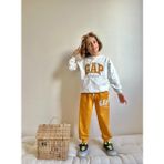 Sacro Kids Nakışlı 2 Iplik Sweatshirt-Eşofman Altı Mevsimlik Erkek Çocuk Takım - 7 - 8 Yaş - Turuncu