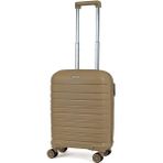 Saddlebag Karbon Pp Seyahat Valizi Horizon Serisi Kırılmaz Bavul, Kabin Boy - Gold