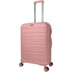 Saddlebag Karbon Pp Seyahat Valizi Horizon Serisi Kırılmaz Bavul, Orta Boy - Pembe