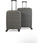 Saddlebag Karbon Pp Seyahat Valizi Horizon Serisi Kırılmaz Bavul, Orta Boy&Büyük Boy - Füme