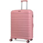 Saddlebag Saddlebag Karbon Pp Seyahat Valizi Horizon Serisi Kırılmaz Bavul, Büyük Boy - Pembe