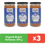 Sade Organik Bebek Tarhanası 375 G x 3 Adet