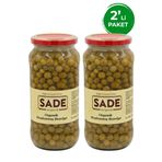 Sade Organik Haşlanmış Bezelye 400 Gr 2'Li Paket