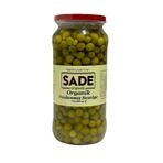 SADE ORGANİK ÜRÜNLER KONSERVE BEZELYE 580 CC