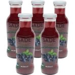 Sade Organik Yaban Mersini Suyu 5X250 ml - 1 lt