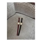 Sade Saat Retro Minimal Vintage Deri Kordon Kadın Kol Saati