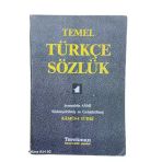 Sadeleştirilmiş Ve Genişletilmiş Kamus-I Türki Temel Türkçe Sözlük Cilt 1 (A-C) (İkinci El)
