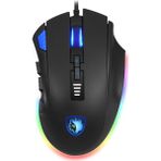 Sades Axe Siyah Rgb Oyuncu Mouse