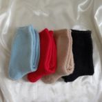 Sadık Unısex Kışlık Renkli Pamuklu Kalın Sıcak Tutan Çorap 4'lü Paket - Standart